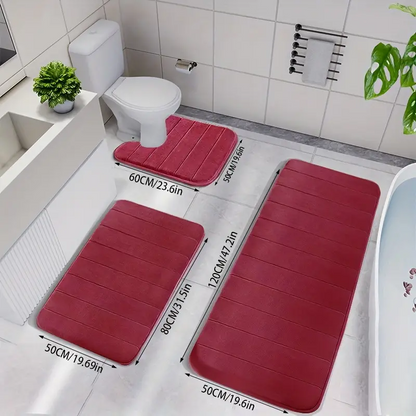 Floroux | Tapis de bain doux et antidérapants Set