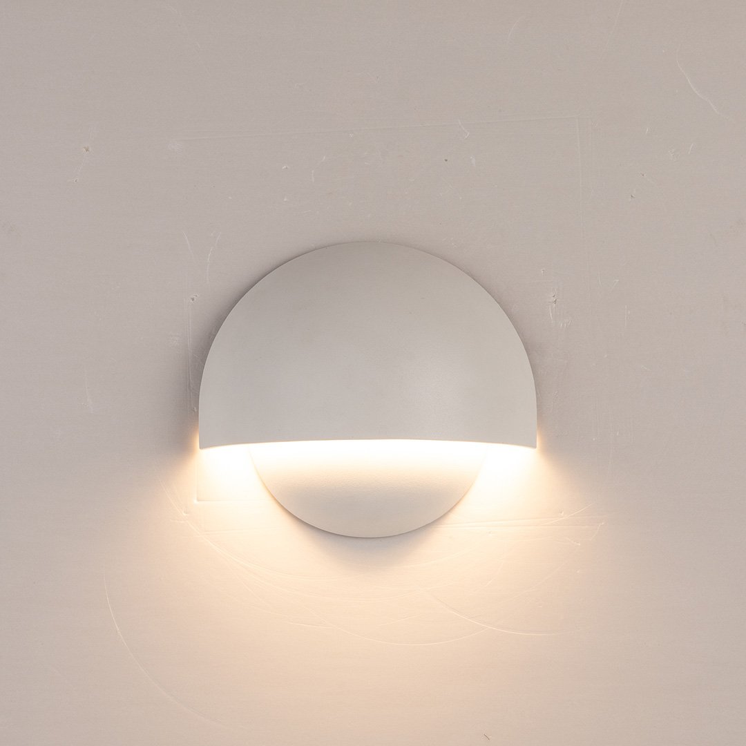 Floroux – Applique murale LED extérieure moderne avec lumière chaude