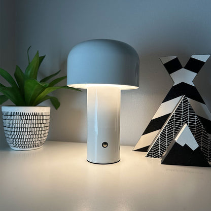 Élégante, moderne, lampe champignon sans fil