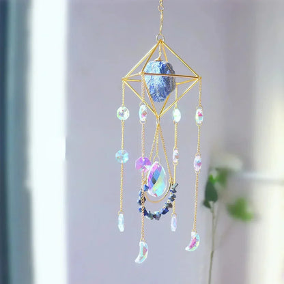 Floroux Crystal Suncatcher | Healing Crystal | Feng Shui Decoration | Positive Energy for the Home