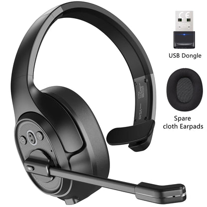 Casque EKSA sans fil Bluetooth 5.0 avec micro - ENC TWS réduction de bruit HiFi stéréo dynamique