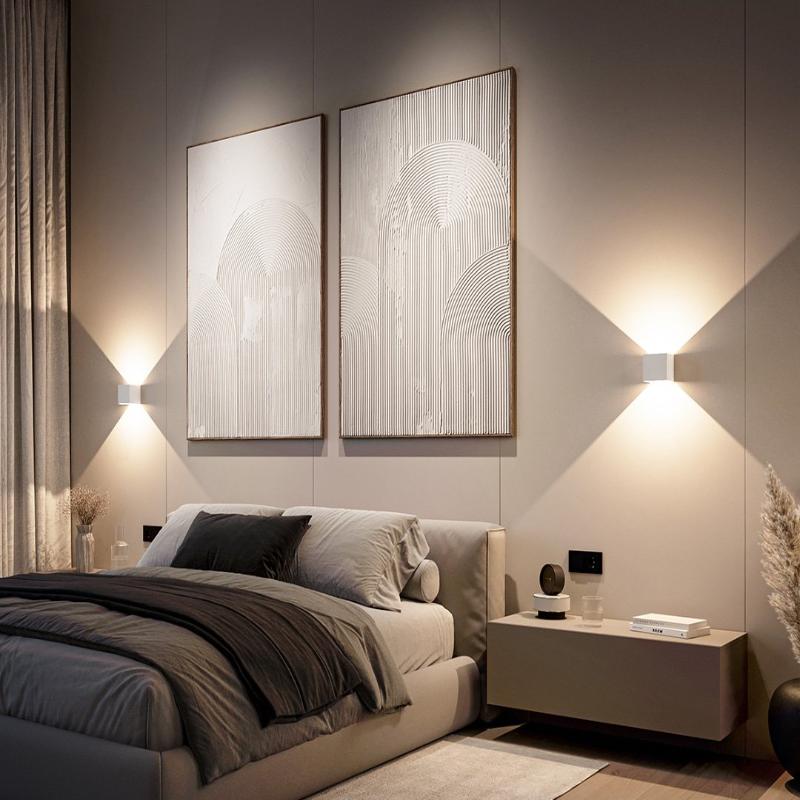 Floroux - Applique LED avec lumière chaude