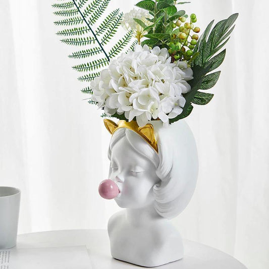 Decorative Plant Pot Floroux | Playful Busts with Style