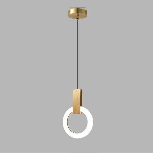 Floroux Anneau Lumière Pendante LED