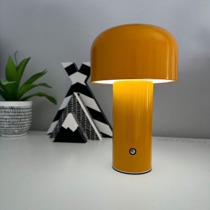 Élégante, moderne, lampe champignon sans fil