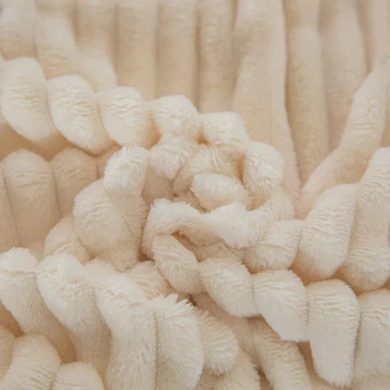 CozyFlanel - Luxe Douillette Douce avec Grandes Rayures