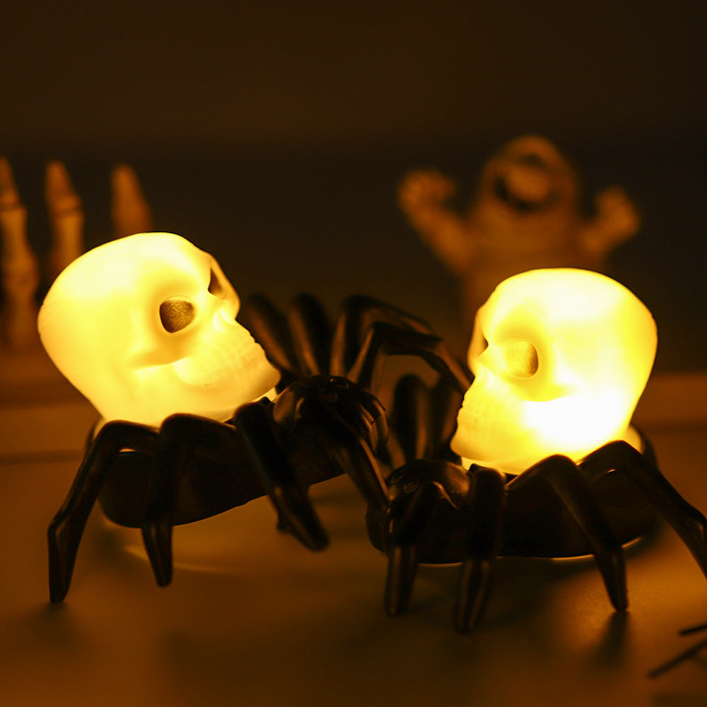 Bougie LED d'Éclairage Électronique Araignée Lumineuse - Cadeau Parfait pour Halloween