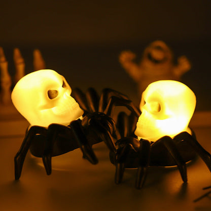 Bougie LED d'Éclairage Électronique Araignée Lumineuse - Cadeau Parfait pour Halloween